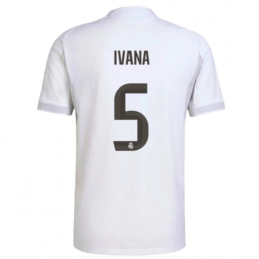 Danxen Herren Ivana Andres #5 Weiß Gelb Heimtrikot Trikot 2025/26 T-Shirt Österreich