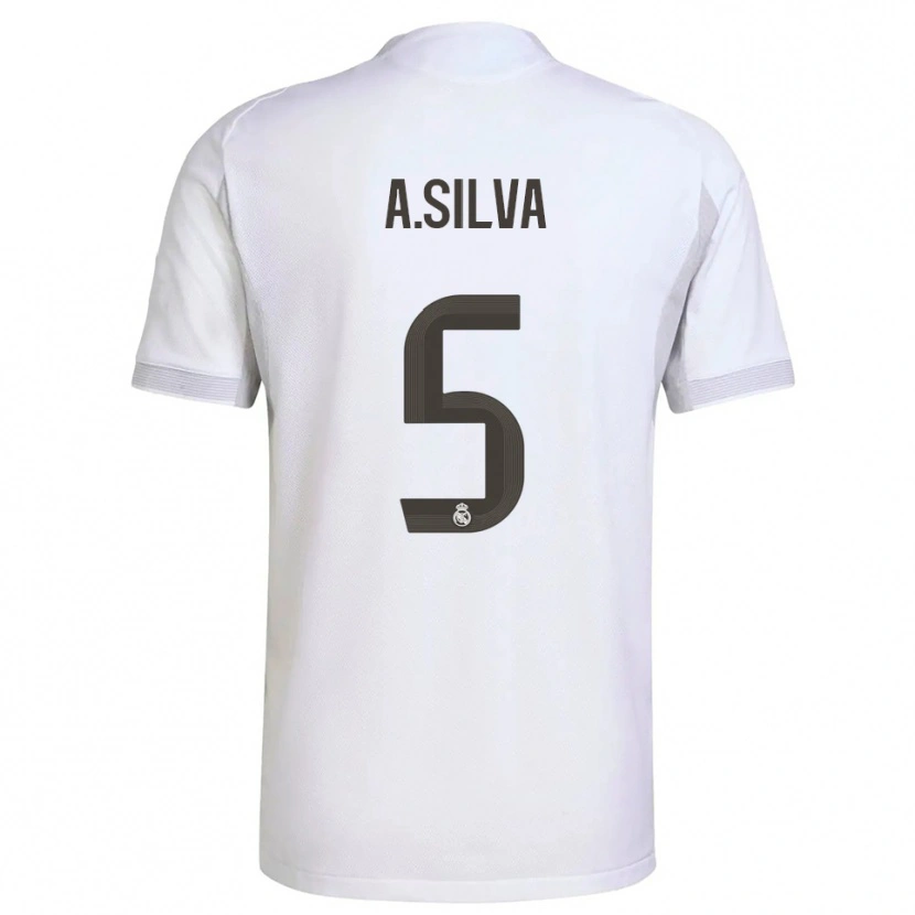 Danxen Herren Antonia Silva #5 Weiß Gelb Heimtrikot Trikot 2025/26 T-Shirt Österreich