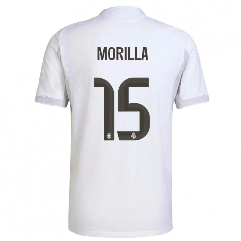 Danxen Herren Jairo Morilla #15 Weiß Gelb Heimtrikot Trikot 2025/26 T-Shirt Österreich