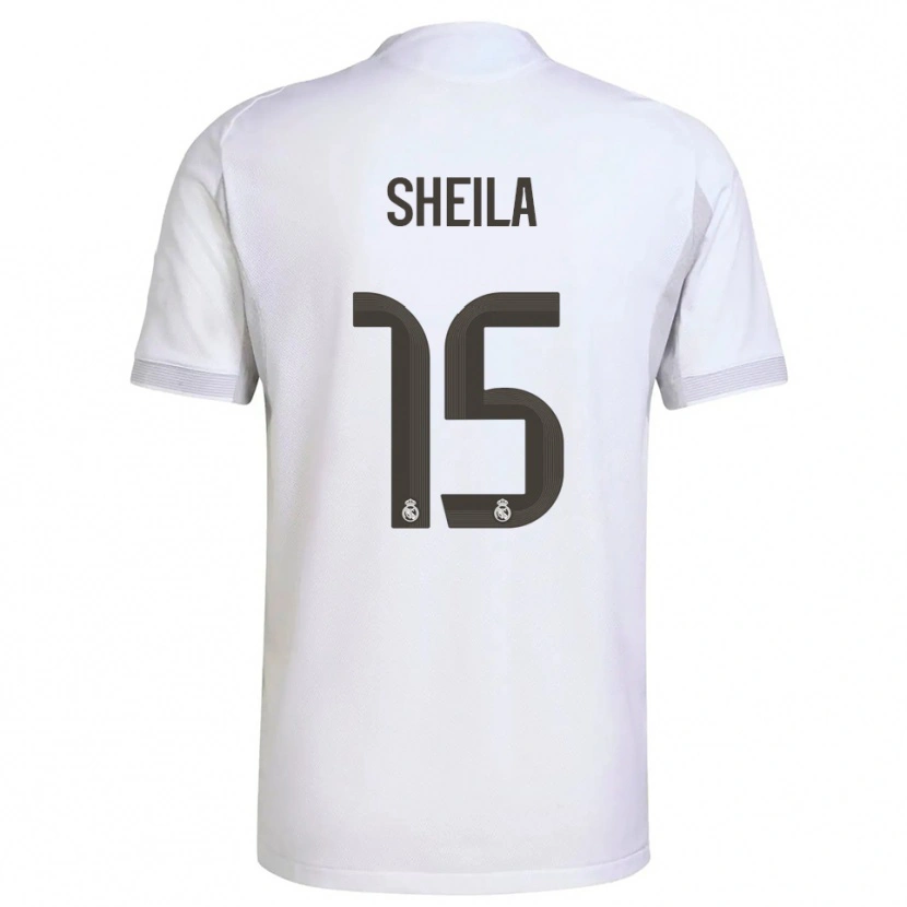 Danxen Herren Sheila García #15 Weiß Gelb Heimtrikot Trikot 2025/26 T-Shirt Österreich