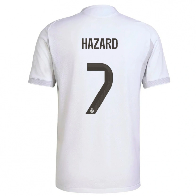 Danxen Herren Eden Hazard #7 Weiß Gelb Heimtrikot Trikot 2025/26 T-Shirt Österreich