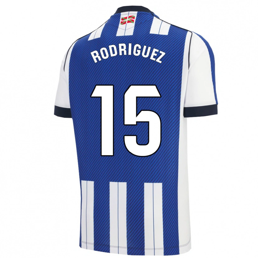 Danxen Herren Peru Rodríguez #15 Blau Weiß Heimtrikot Trikot 2025/26 T-Shirt Österreich