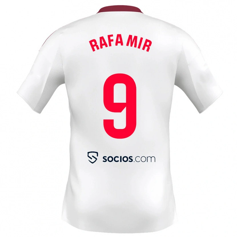 Danxen Herren Rafa Mir #9 Weiß Rot Heimtrikot Trikot 2025/26 T-Shirt Österreich