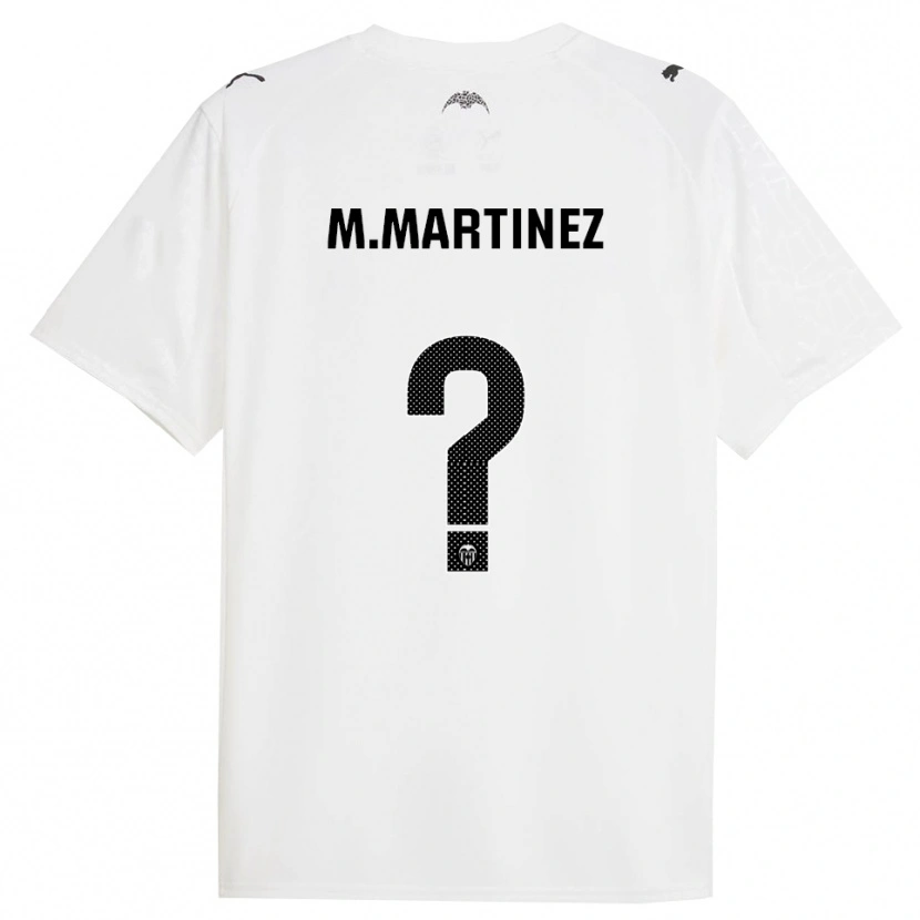 Danxen Herren Marc Martinez #0 Weiß Schwarz Heimtrikot Trikot 2025/26 T-Shirt Österreich