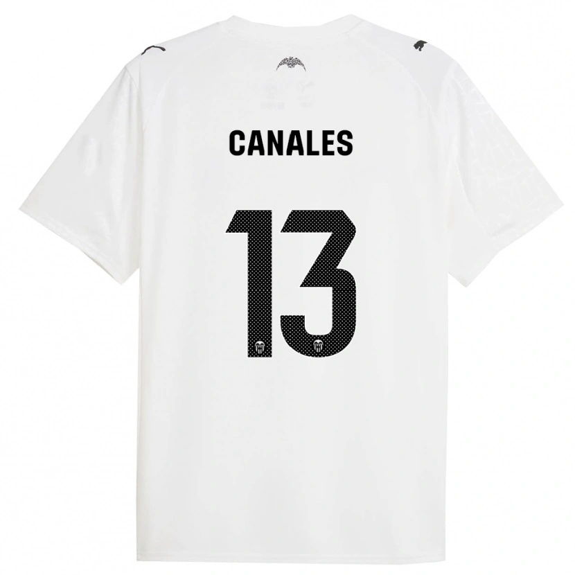 Danxen Herren Antonia Canales #13 Weiß Schwarz Heimtrikot Trikot 2025/26 T-Shirt Österreich