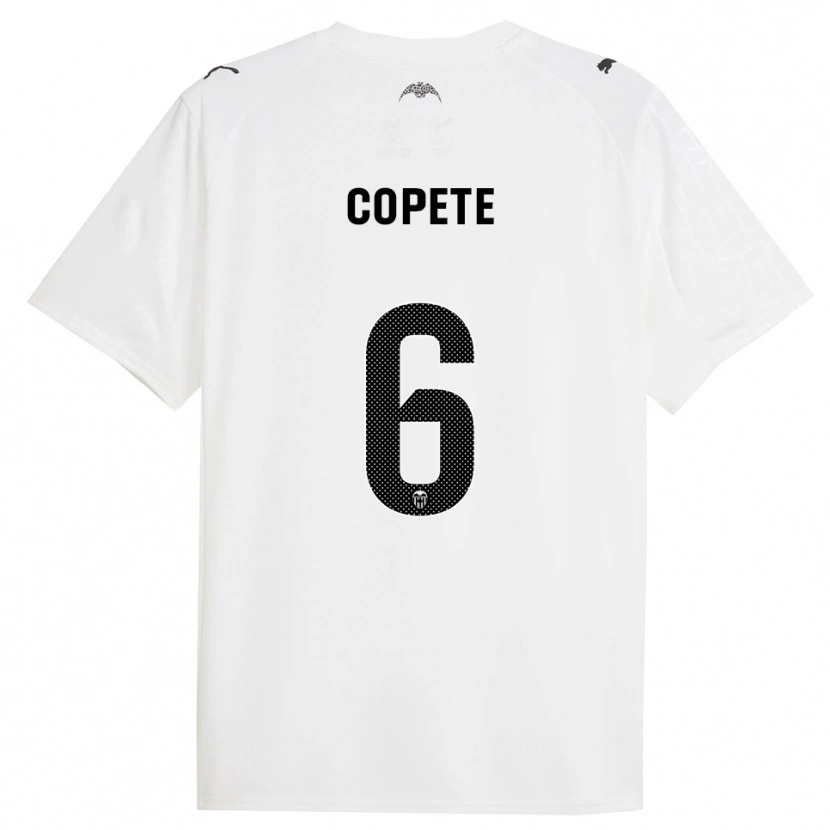 Danxen Herren José Copete #6 Weiß Schwarz Heimtrikot Trikot 2025/26 T-Shirt Österreich