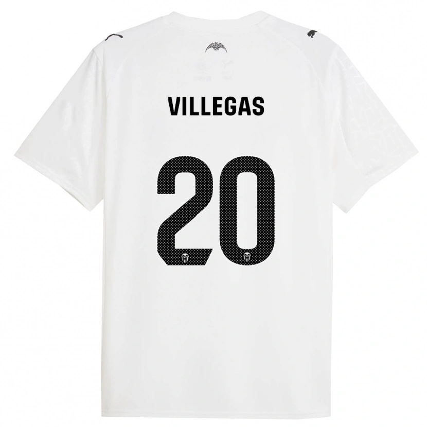 Danxen Herren Noelia Villegas #20 Weiß Schwarz Heimtrikot Trikot 2025/26 T-Shirt Österreich