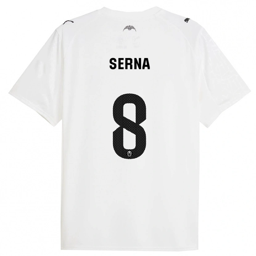 Danxen Herren Liced Serna #8 Weiß Schwarz Heimtrikot Trikot 2025/26 T-Shirt Österreich