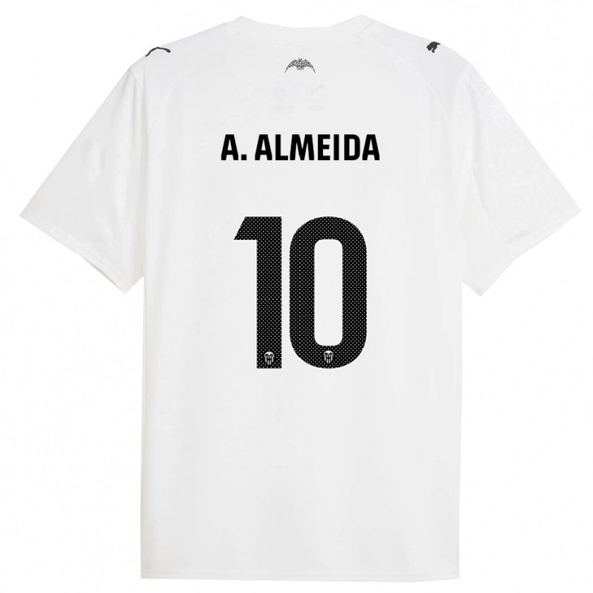 Danxen Herren André Almeida #10 Weiß Schwarz Heimtrikot Trikot 2025/26 T-Shirt Österreich