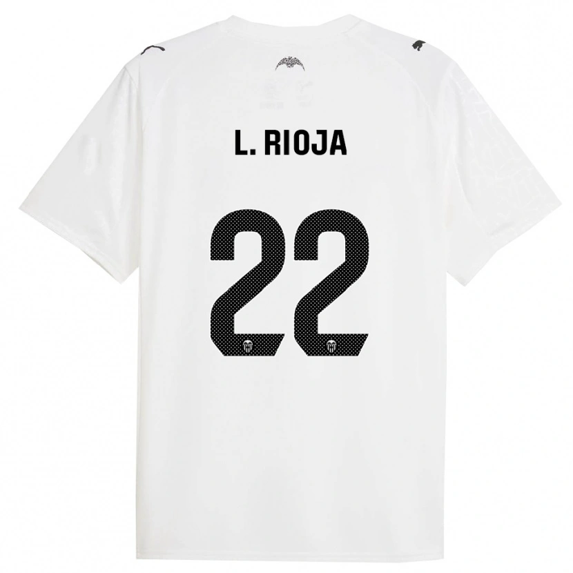 Danxen Herren Luis Rioja #22 Weiß Schwarz Heimtrikot Trikot 2025/26 T-Shirt Österreich