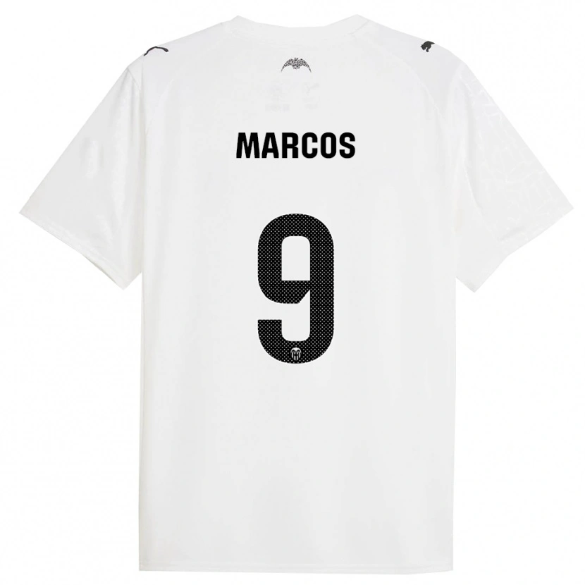 Danxen Herren Ana Marcos #9 Weiß Schwarz Heimtrikot Trikot 2025/26 T-Shirt Österreich