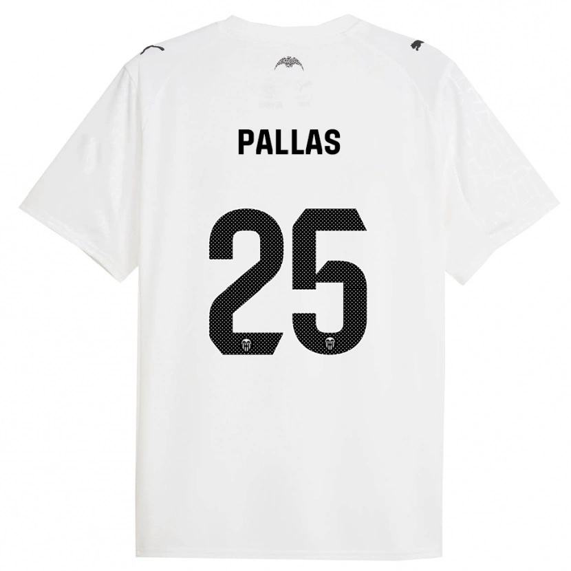 Danxen Herren Nerea Pallas #25 Weiß Schwarz Heimtrikot Trikot 2025/26 T-Shirt Österreich