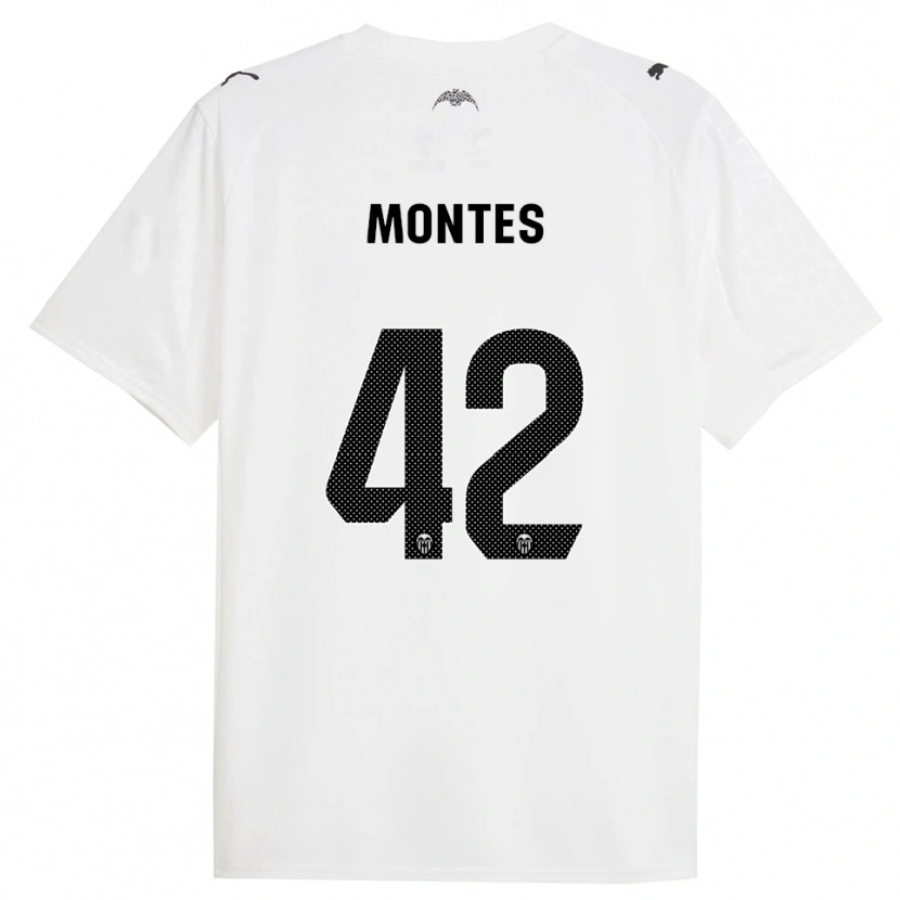 Danxen Herren Jan Montes #42 Weiß Schwarz Heimtrikot Trikot 2025/26 T-Shirt Österreich