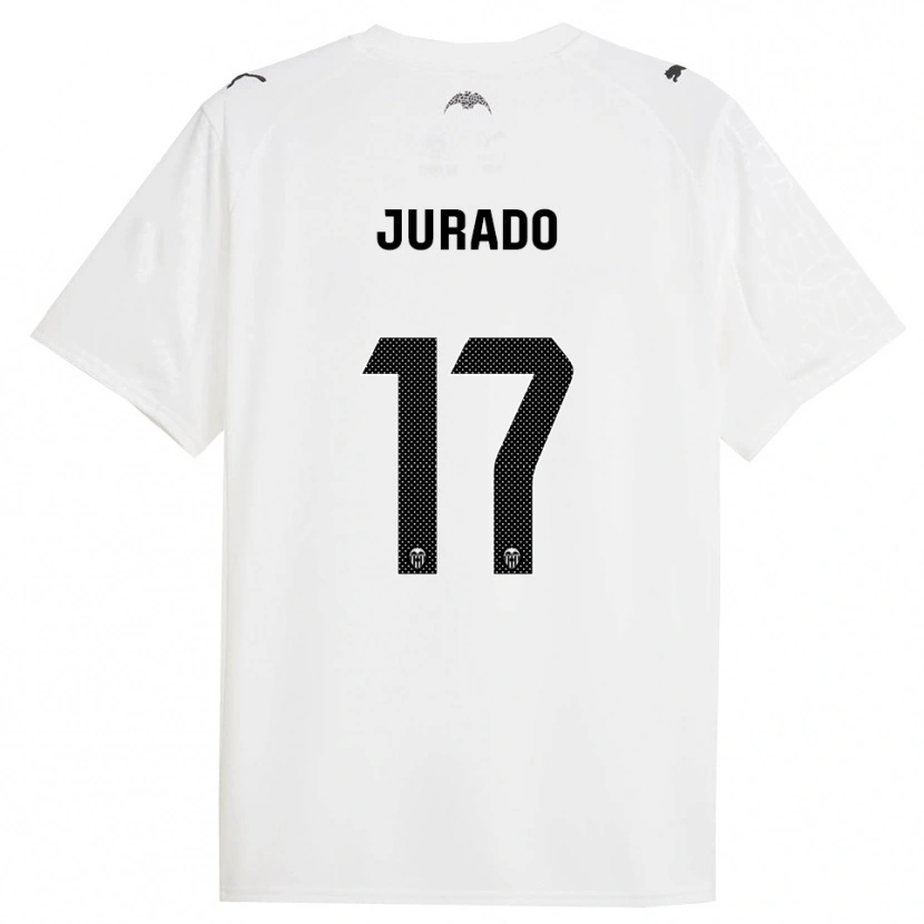 Danxen Herren Marc Jurado #17 Weiß Schwarz Heimtrikot Trikot 2025/26 T-Shirt Österreich