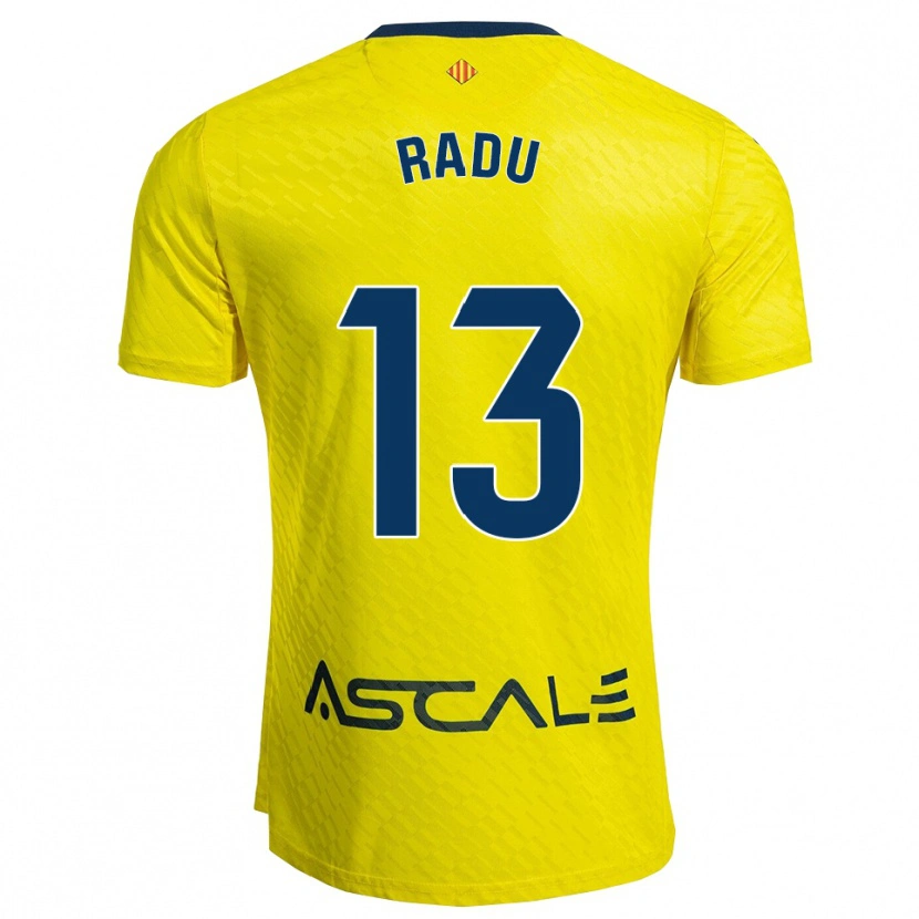 Danxen Herren Sasha Radu #13 Gelb Marine Heimtrikot Trikot 2025/26 T-Shirt Österreich