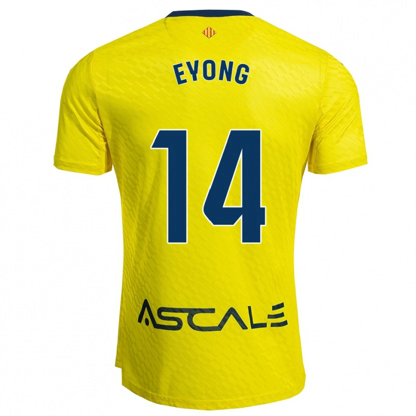 Danxen Herren Etta Eyong #14 Gelb Marine Heimtrikot Trikot 2025/26 T-Shirt Österreich