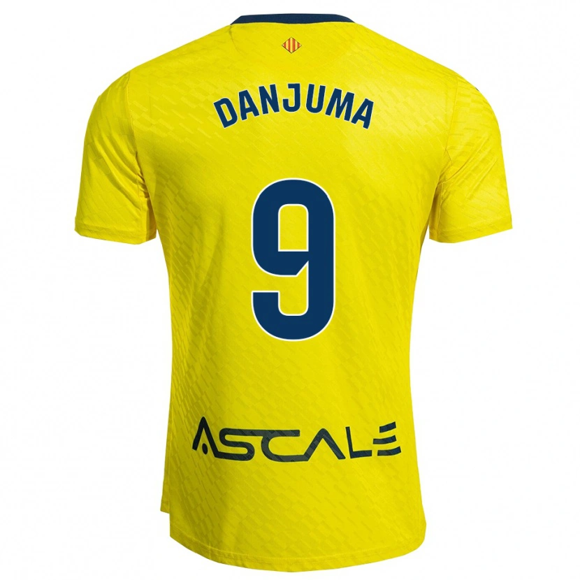 Danxen Herren Arnaut Danjuma #9 Gelb Marine Heimtrikot Trikot 2025/26 T-Shirt Österreich