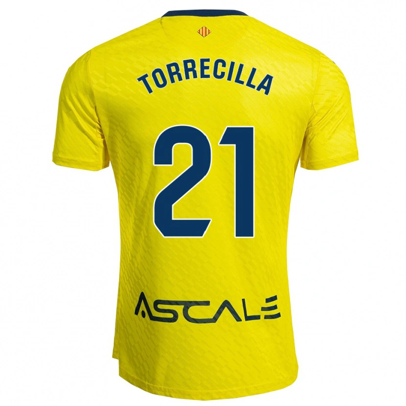 Danxen Herren Virginia Torrecilla #21 Gelb Marine Heimtrikot Trikot 2025/26 T-Shirt Österreich