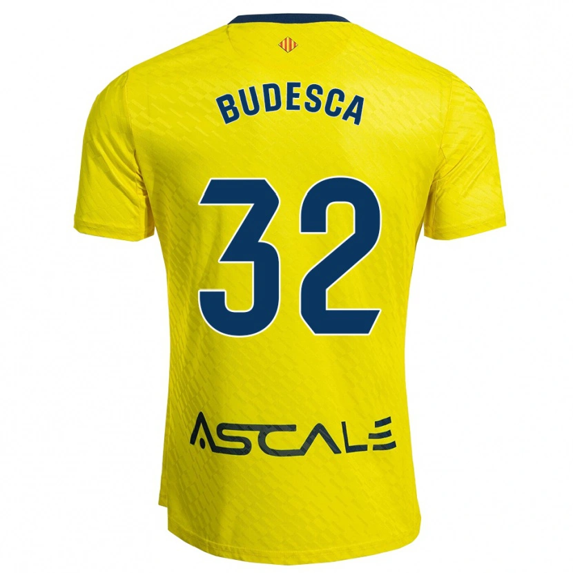 Danxen Herren Daniel Budesca #32 Gelb Marine Heimtrikot Trikot 2025/26 T-Shirt Österreich
