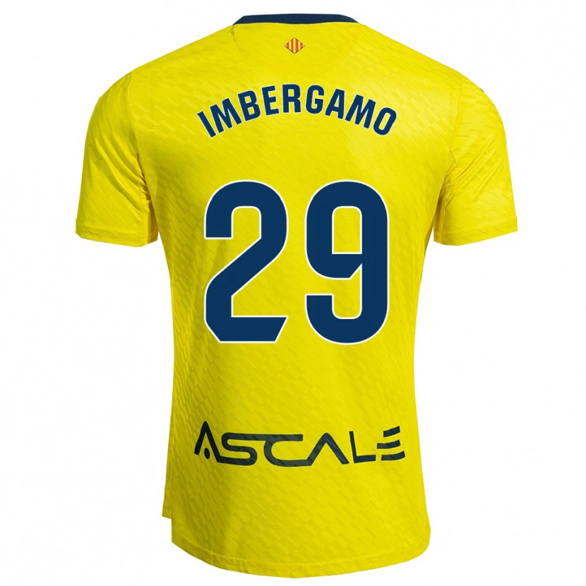Danxen Herren Mar Imbergamo #29 Gelb Marine Heimtrikot Trikot 2025/26 T-Shirt Österreich