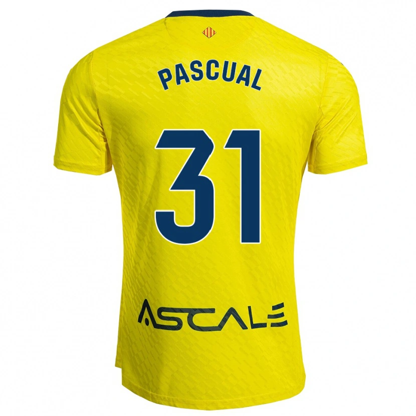 Danxen Herren Pablo Pascual #31 Gelb Marine Heimtrikot Trikot 2025/26 T-Shirt Österreich