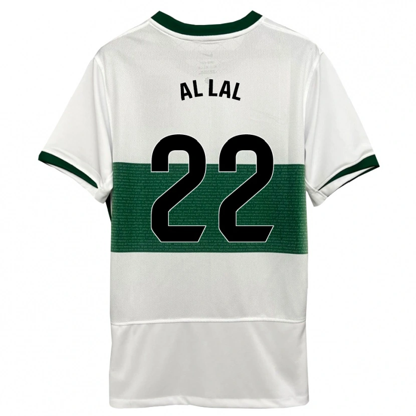 Danxen Herren Nordin Al Lal #22 Weiß Grün Heimtrikot Trikot 2025/26 T-Shirt Österreich