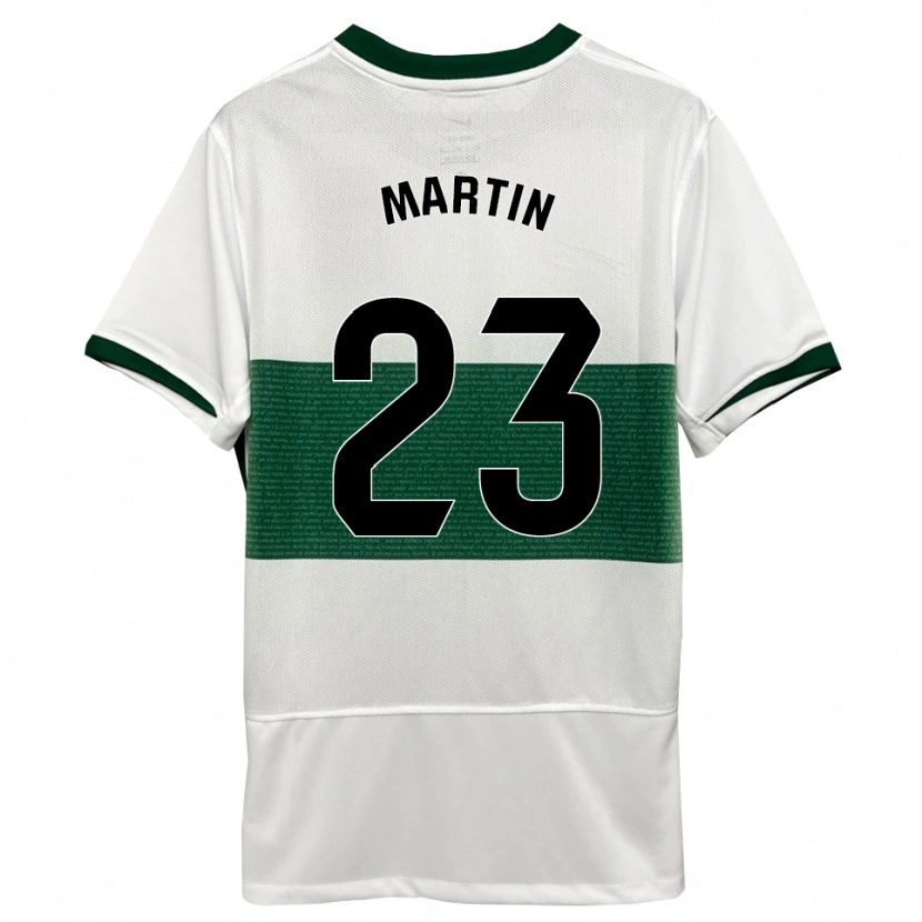 Danxen Herren Carlos Martin #23 Weiß Grün Heimtrikot Trikot 2025/26 T-Shirt Österreich