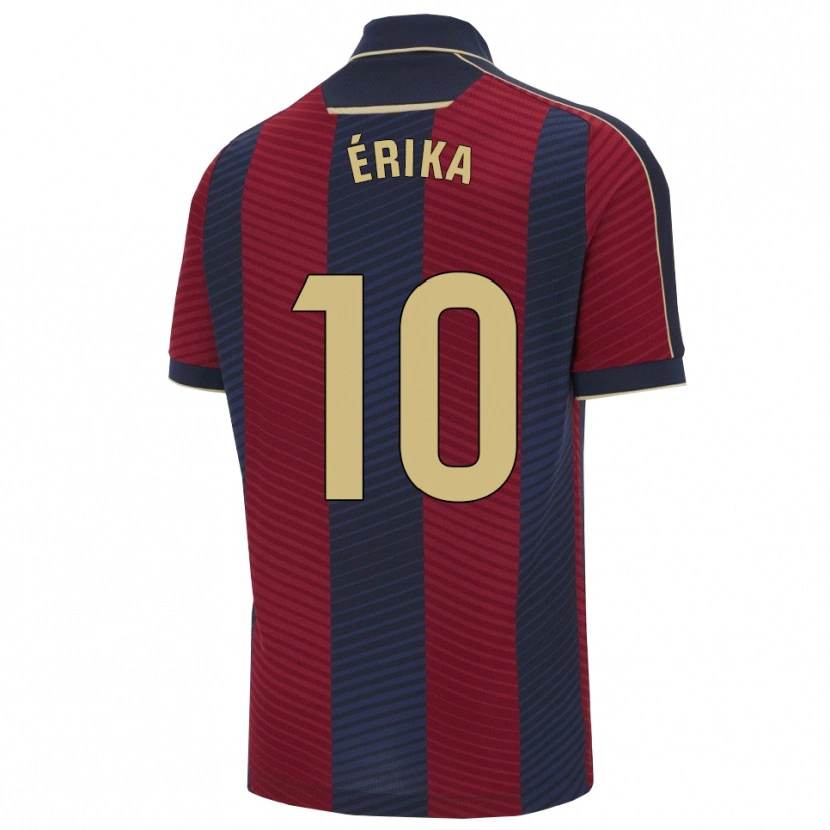 Danxen Herren Érika González #10 Rot Marine Heimtrikot Trikot 2025/26 T-Shirt Österreich