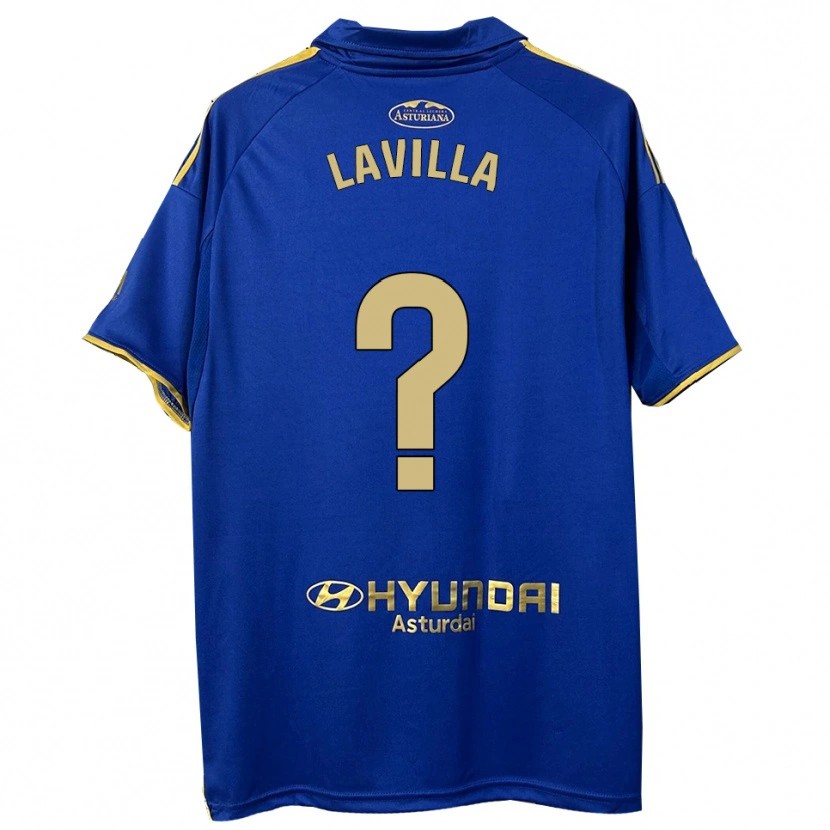 Danxen Herren Martín Lavilla #0 Blau Gold Heimtrikot Trikot 2025/26 T-Shirt Österreich