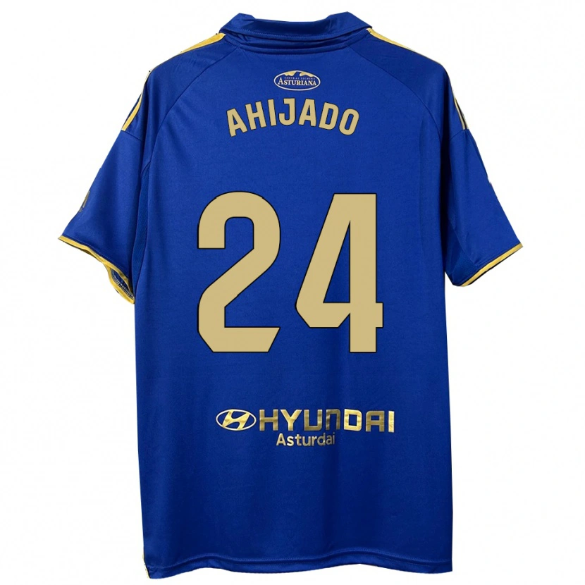 Danxen Herren Lucas Ahijado #24 Blau Gold Heimtrikot Trikot 2025/26 T-Shirt Österreich