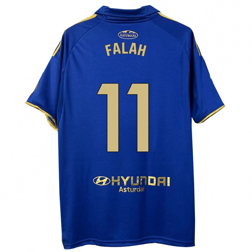 Danxen Herren Omar Falah #11 Blau Gold Heimtrikot Trikot 2025/26 T-Shirt Österreich