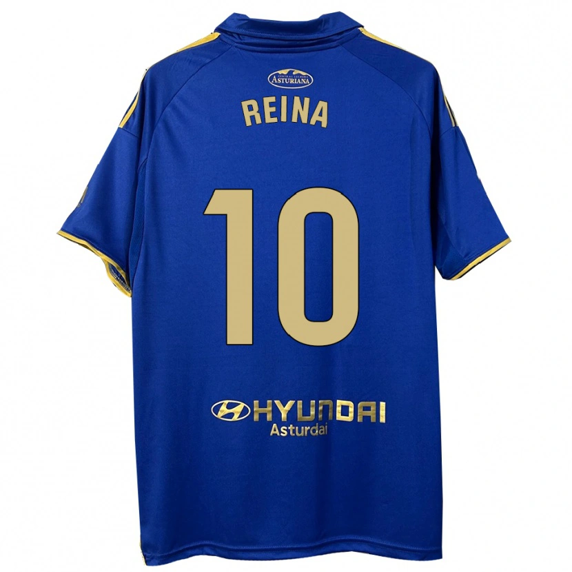Danxen Herren Alberto Reina #10 Blau Gold Heimtrikot Trikot 2025/26 T-Shirt Österreich