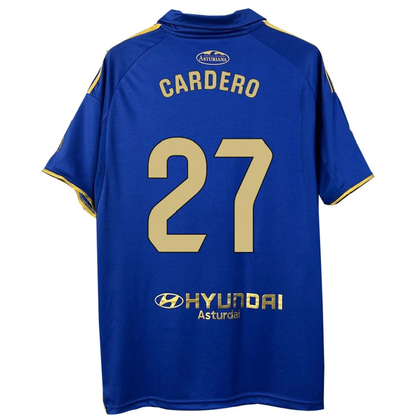 Danxen Herren Álex Cardero #27 Blau Gold Heimtrikot Trikot 2025/26 T-Shirt Österreich