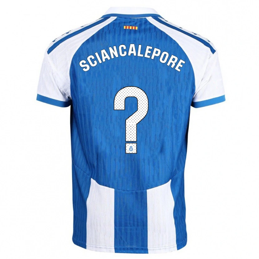 Danxen Herren Mateo Sciancalepore #0 Blau Weiß Heimtrikot Trikot 2025/26 T-Shirt Österreich