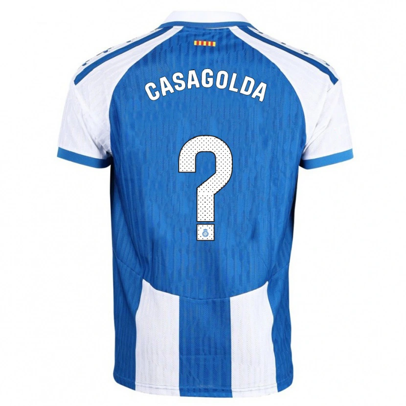 Danxen Herren Pau Casagolda #0 Blau Weiß Heimtrikot Trikot 2025/26 T-Shirt Österreich