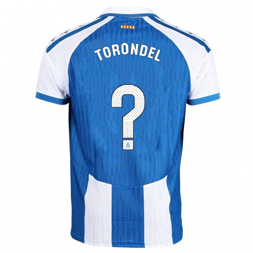Danxen Herren Aitor Torondel #0 Blau Weiß Heimtrikot Trikot 2025/26 T-Shirt Österreich