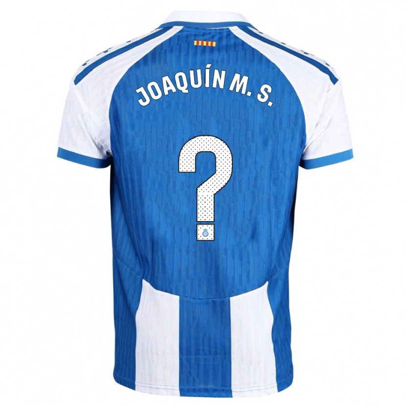Danxen Herren Joaquín Manuel Sánchez #0 Blau Weiß Heimtrikot Trikot 2025/26 T-Shirt Österreich