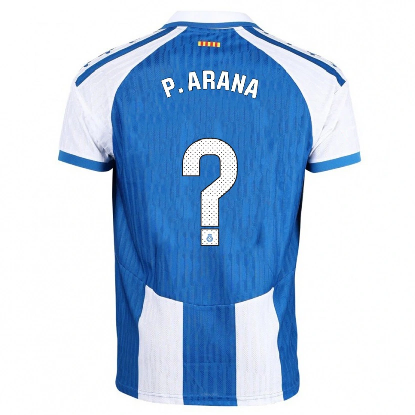 Danxen Herren Paula Arana Montes #0 Blau Weiß Heimtrikot Trikot 2025/26 T-Shirt Österreich