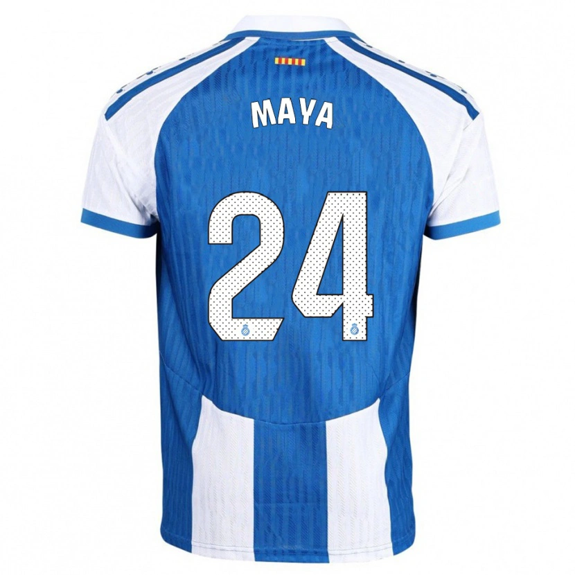 Danxen Herren Rubén Maya #24 Blau Weiß Heimtrikot Trikot 2025/26 T-Shirt Österreich