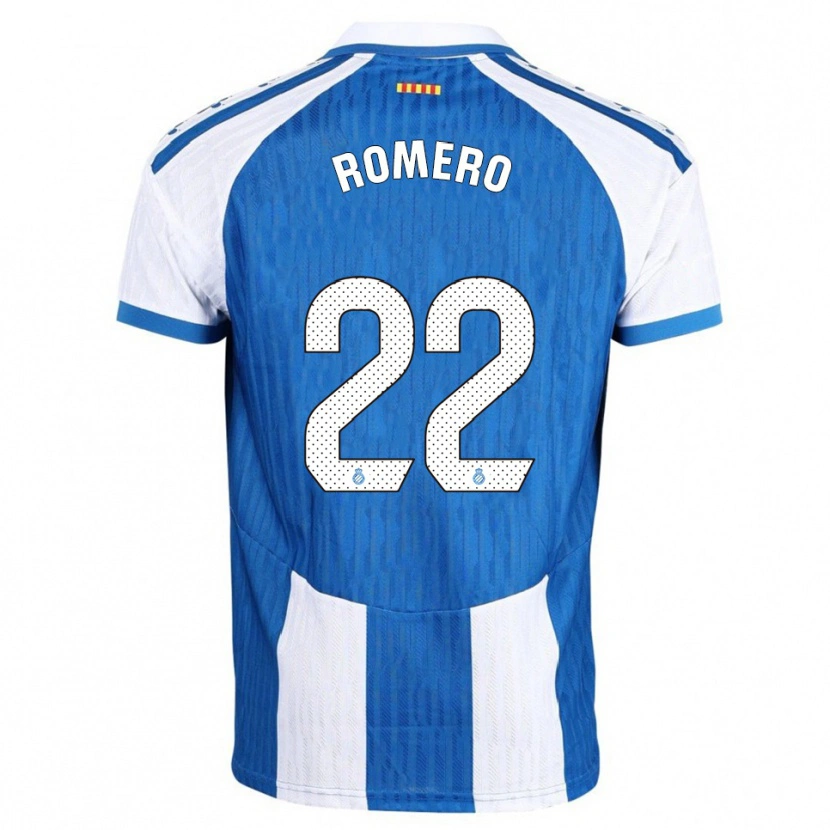 Danxen Herren Carlos Romero #22 Blau Weiß Heimtrikot Trikot 2025/26 T-Shirt Österreich
