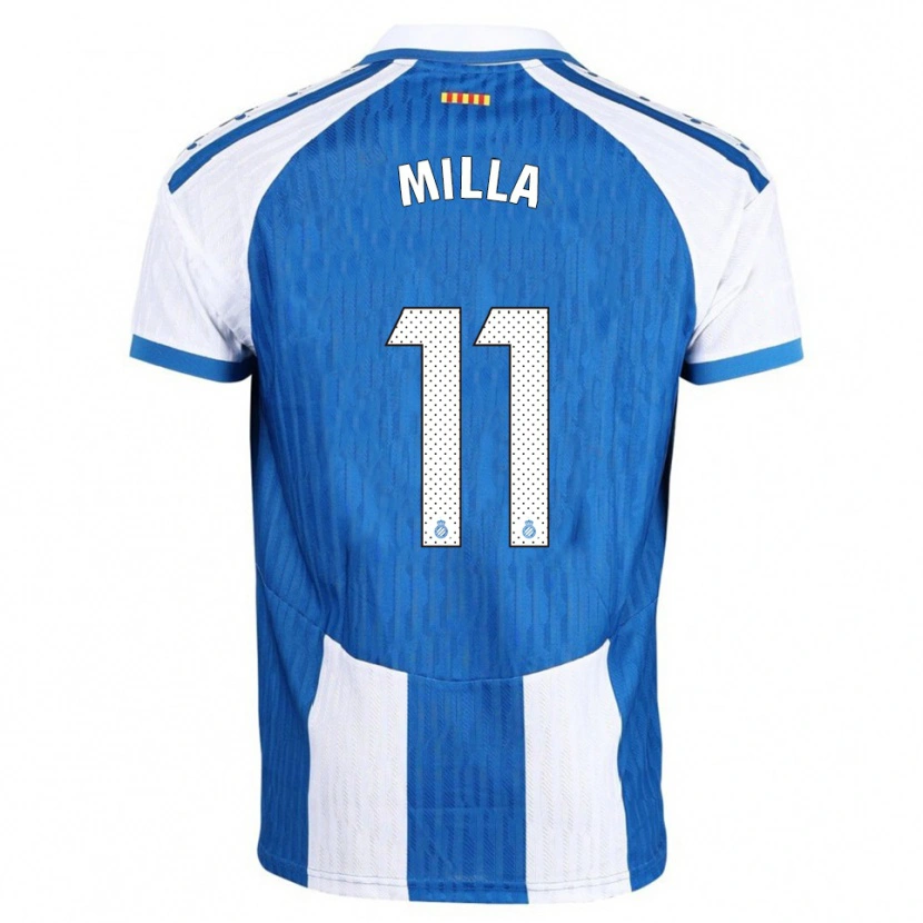 Danxen Herren Pere Milla #11 Blau Weiß Heimtrikot Trikot 2025/26 T-Shirt Österreich