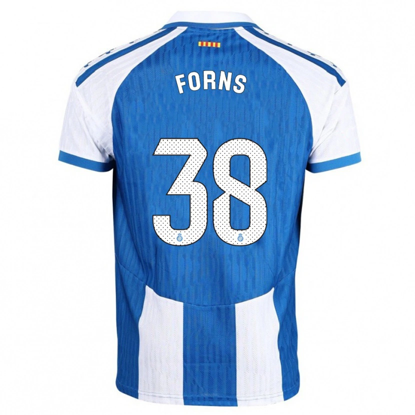 Danxen Herren Ian Forns #38 Blau Weiß Heimtrikot Trikot 2025/26 T-Shirt Österreich