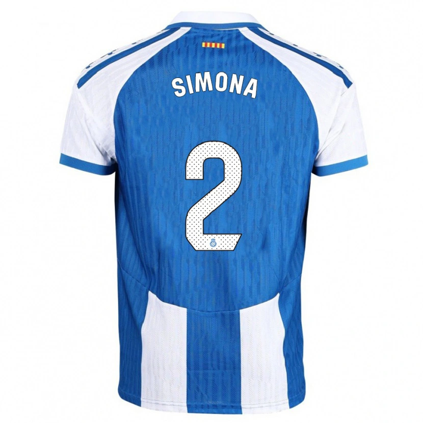 Danxen Herren Estefanía Botero Granda #2 Blau Weiß Heimtrikot Trikot 2025/26 T-Shirt Österreich
