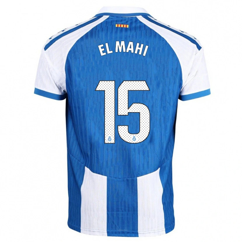 Danxen Herren Mohamed El Mahi #15 Blau Weiß Heimtrikot Trikot 2025/26 T-Shirt Österreich