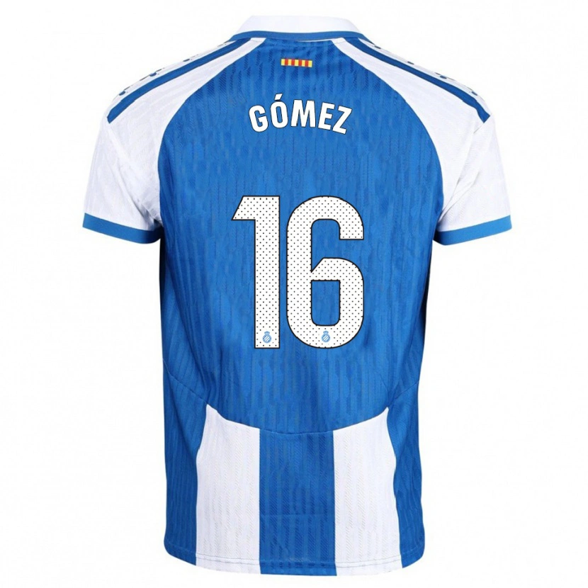 Danxen Herren Ferran Gómez #16 Blau Weiß Heimtrikot Trikot 2025/26 T-Shirt Österreich