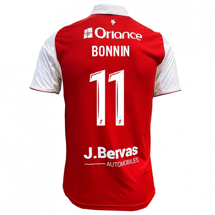 Danxen Herren Lilian Bonnin #11 Rot Weiß Heimtrikot Trikot 2025/26 T-Shirt Österreich