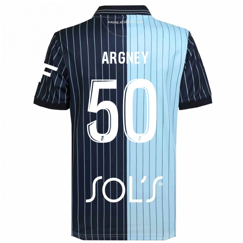 Danxen Herren Paul Argney #50 Marine Himmelblau Heimtrikot Trikot 2025/26 T-Shirt Österreich