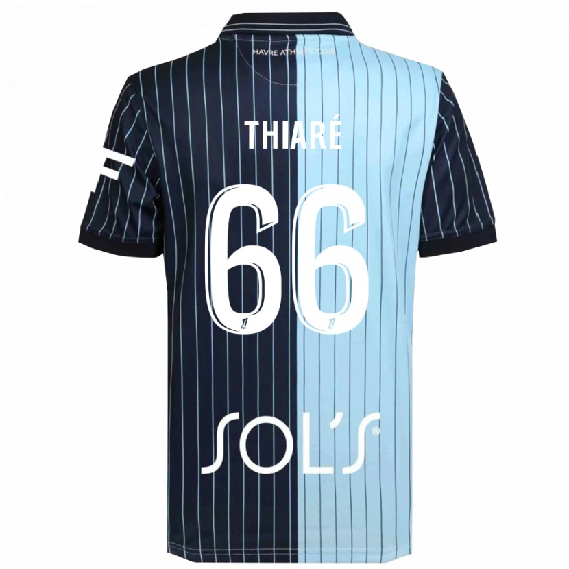 Danxen Herren Aliou Thiaré #66 Marine Himmelblau Heimtrikot Trikot 2025/26 T-Shirt Österreich