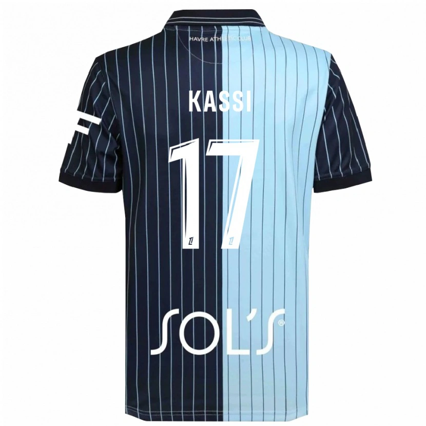 Danxen Herren Sarah Kassi #17 Marine Himmelblau Heimtrikot Trikot 2025/26 T-Shirt Österreich