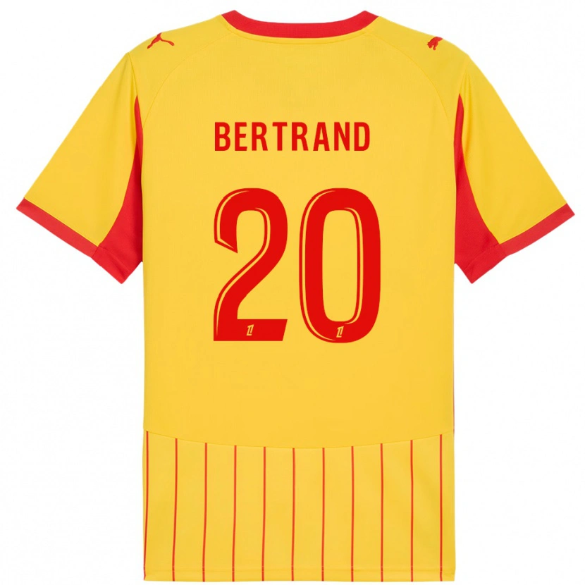 Danxen Herren Clara Bertrand #20 Gelb Rot Heimtrikot Trikot 2025/26 T-Shirt Österreich